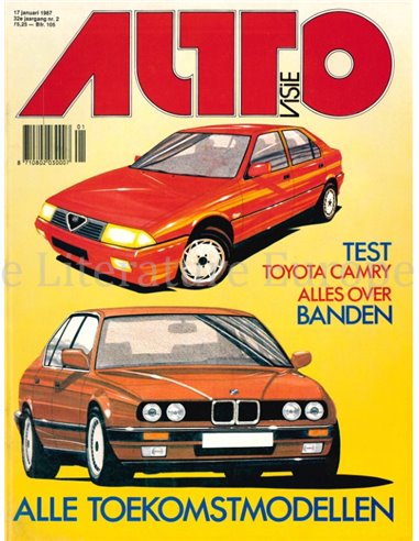 1987 AUTOVISIE MAGAZINE 02 DUTCH