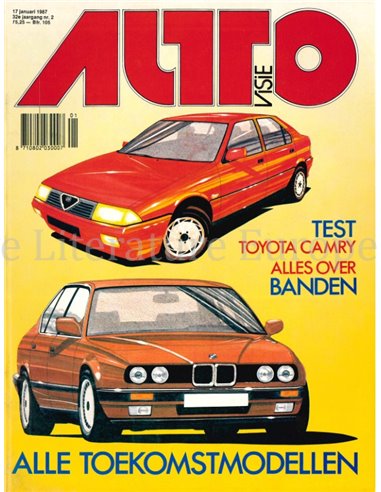 1987 AUTOVISIE MAGAZINE 02 NEDERLANDS
