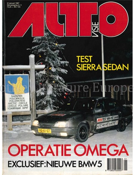 1987 AUTOVISIE MAGAZINE 03 NEDERLANDS