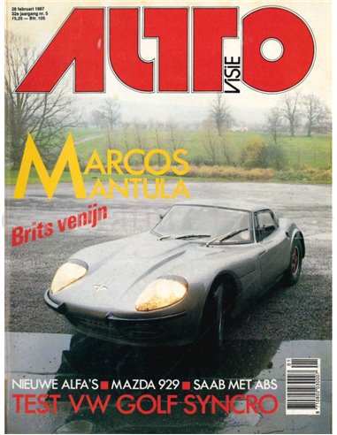 1987 AUTOVISIE MAGAZINE 05 DUTCH