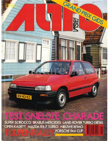 1987 AUTOVISIE MAGAZINE 089 NEDERLANDS