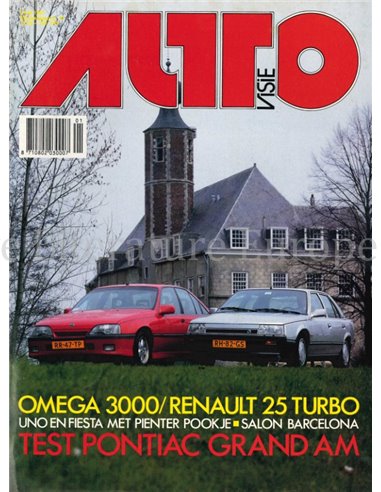 1987 AUTOVISIE MAGAZINE 10 DUTCH