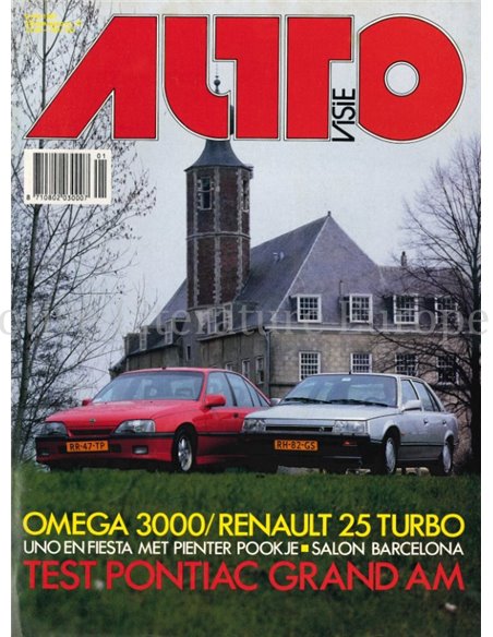 1987 AUTOVISIE MAGAZINE 10 DUTCH
