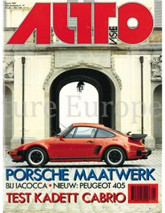 1987 AUTOVISIE MAGAZINE 12 DUTCH