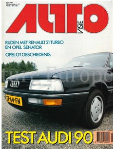 1987 AUTOVISIE MAGAZIN 13 NEDERLANDS