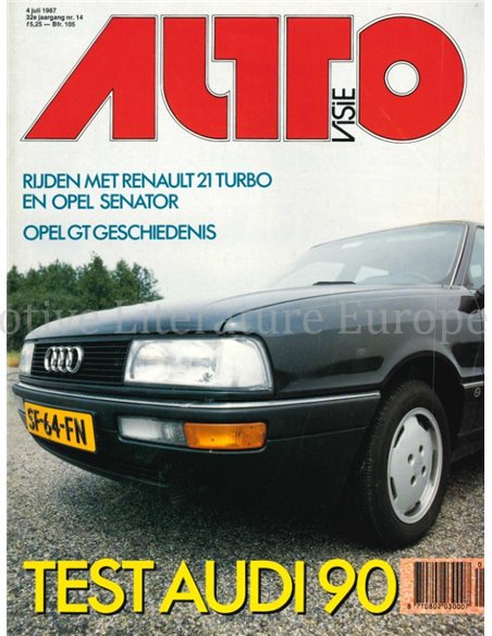 1987 AUTOVISIE MAGAZIN 13 NEDERLANDS