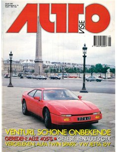 1987 AUTOVISIE MAGAZINE 15 DUTCH