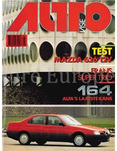 1987 AUTOVISIE MAGAZIN 21 NIEDERLÄNDISCH