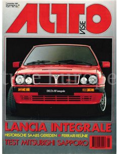 1987 AUTOVISIE MAGAZIN 23 NIEDERLÄNDISCH