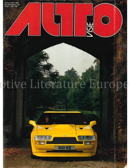 1987 AUTOVISIE MAGAZIN 26 NIEDERLÄNDISCH