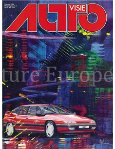 1989 AUTOVISIE MAGAZIN 01 NIEDERLÄNDISCH