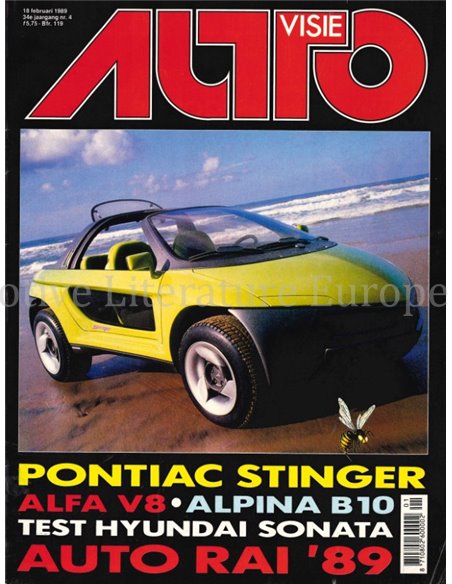 1989 AUTOVISIE MAGAZIN 04 NEDERLANDS