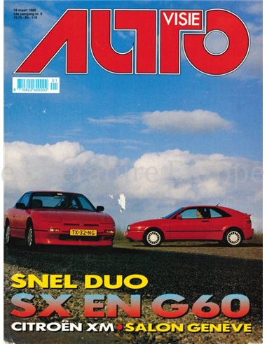 1989 AUTOVISIE MAGAZIN 06 NEDERLANDS