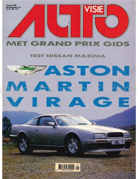 1989 AUTOVISIE MAGAZIN 08 NIEDERLÄNDISCH
