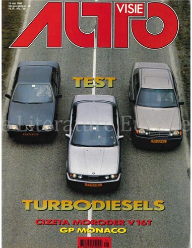 1989 AUTOVISIE MAGAZINE 10 NEDERLANDS