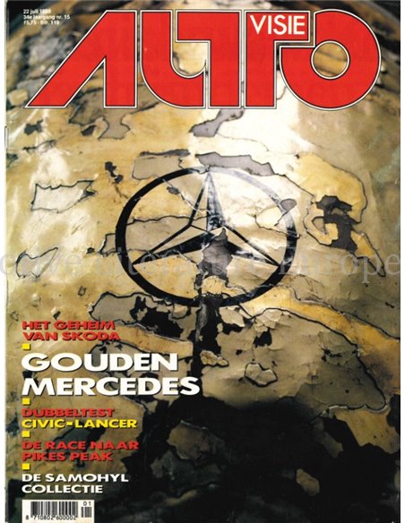 1989 AUTOVISIE MAGAZINE 15 DUTCH