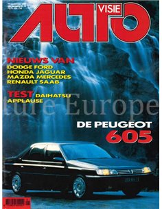1989 AUTOVISIE MAGAZIN 19 NIEDERLÄNDISCH