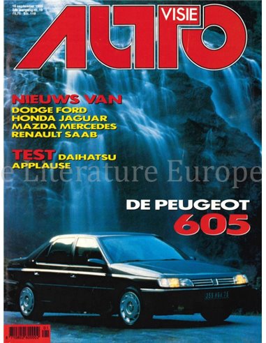 1989 AUTOVISIE MAGAZIN 19 NIEDERLÄNDISCH