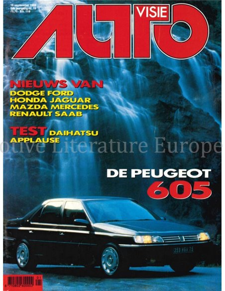1989 AUTOVISIE MAGAZINE 19 DUTCH