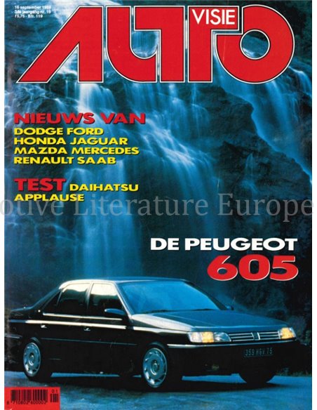 1989 AUTOVISIE MAGAZINE 19 NEDERLANDS