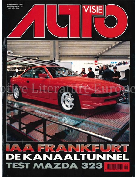 1989 AUTOVISIE MAGAZINE 20 DUTCH