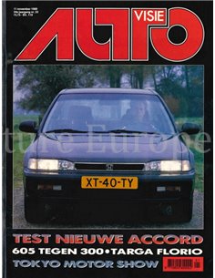 1989 AUTOVISIE MAGAZINE 23 DUTCH