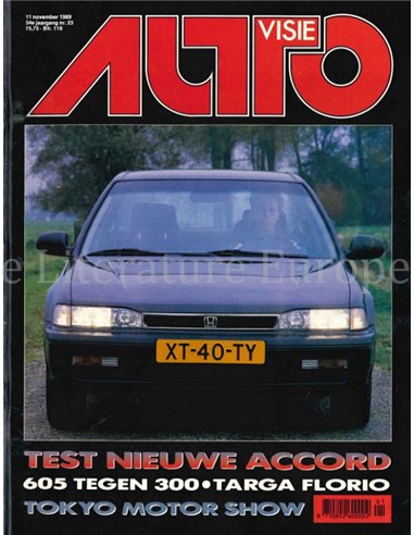1989 AUTOVISIE MAGAZINE 23 NEDERLANDS