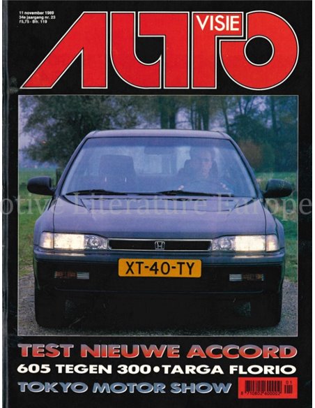 1989 AUTOVISIE MAGAZIN 23 NIEDERLÄNDISCH