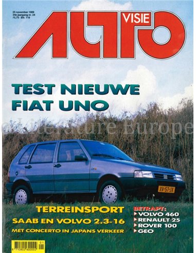 1989 AUTOVISIE MAGAZINE 24 NEDERLANDS
