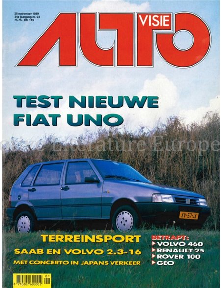 1989 AUTOVISIE MAGAZINE 24 NEDERLANDS