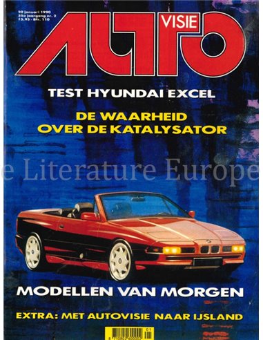 1990 AUTOVISIE MAGAZINE 02 NEDERLANDS