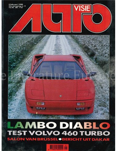 1990 AUTOVISIE MAGAZIN 03 NIEDERLÄNDISCH