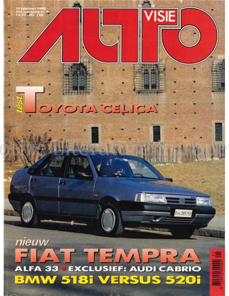 1990 AUTOVISIE MAGAZIN 04 NIEDERLÄNDISCH