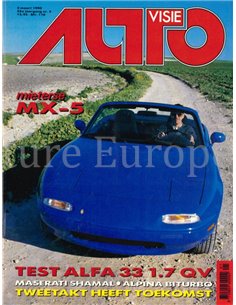 1990 AUTOVISIE MAGAZIN 05 NIEDERLÄNDISCH