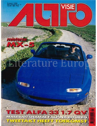 1990 AUTOVISIE MAGAZIN 05 NIEDERLÄNDISCH