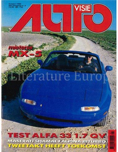 1990 AUTOVISIE MAGAZINE 05 NEDERLANDS