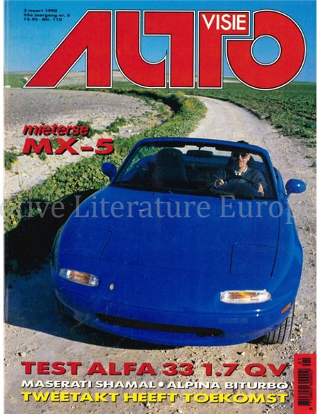 1990 AUTOVISIE MAGAZINE 05 NEDERLANDS
