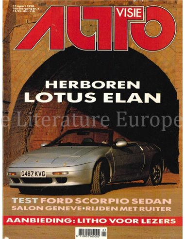 1990 AUTOVISIE MAGAZINE 06 NEDERLANDS