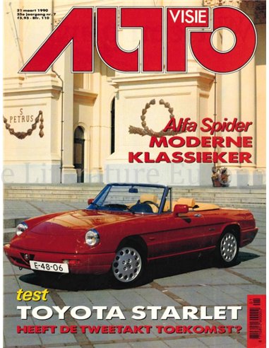 1990 AUTOVISIE MAGAZINE 07 NEDERLANDS