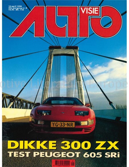 1990 AUTOVISIE MAGAZINE 08 DUTCH