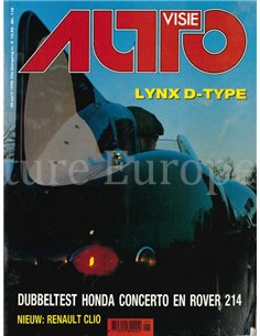 1990 AUTOVISIE MAGAZINE 09 NEDERLANDS