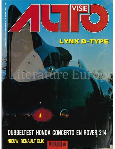 1990 AUTOVISIE MAGAZINE 09 NEDERLANDS