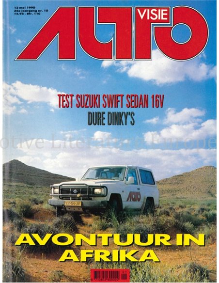 1990 AUTOVISIE MAGAZIN 10 NIEDERLÄNDISCH