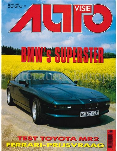 1990 AUTOVISIE MAGAZIN 11 NIEDERLÄNDISCH