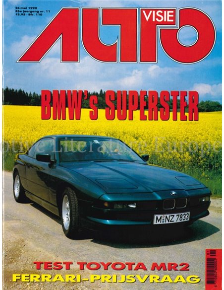 1990 AUTOVISIE MAGAZINE 11 NEDERLANDS