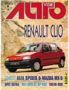 1990 AUTOVISIE MAGAZIN 13 NIEDERLÄNDISCH