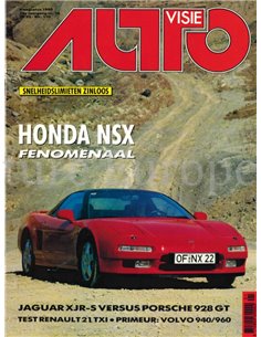 1990 AUTOVISIE MAGAZINE 16 DUTCH