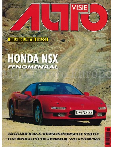 1990 AUTOVISIE MAGAZINE 16 NEDERLANDS