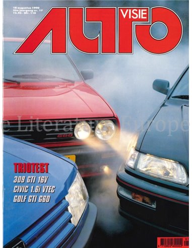 1990 AUTOVISIE MAGAZINE 17 NEDERLANDS