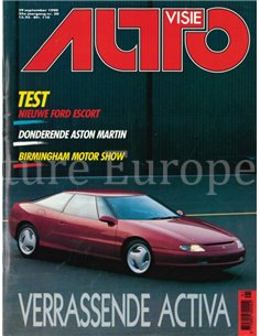 1990 AUTOVISIE MAGAZINE 20 DUTCH